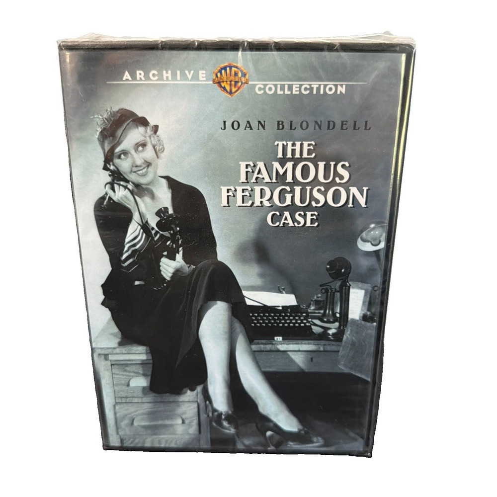 The Famous Ferguson Case DVD Warner Archive Joan Blondell 1932 Pre-Code Comedy